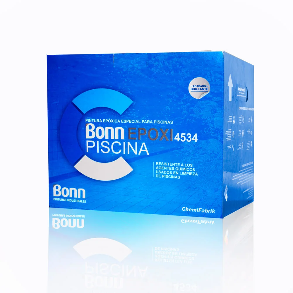Pintura Kit Epóxico Piscina Celeste Bonn