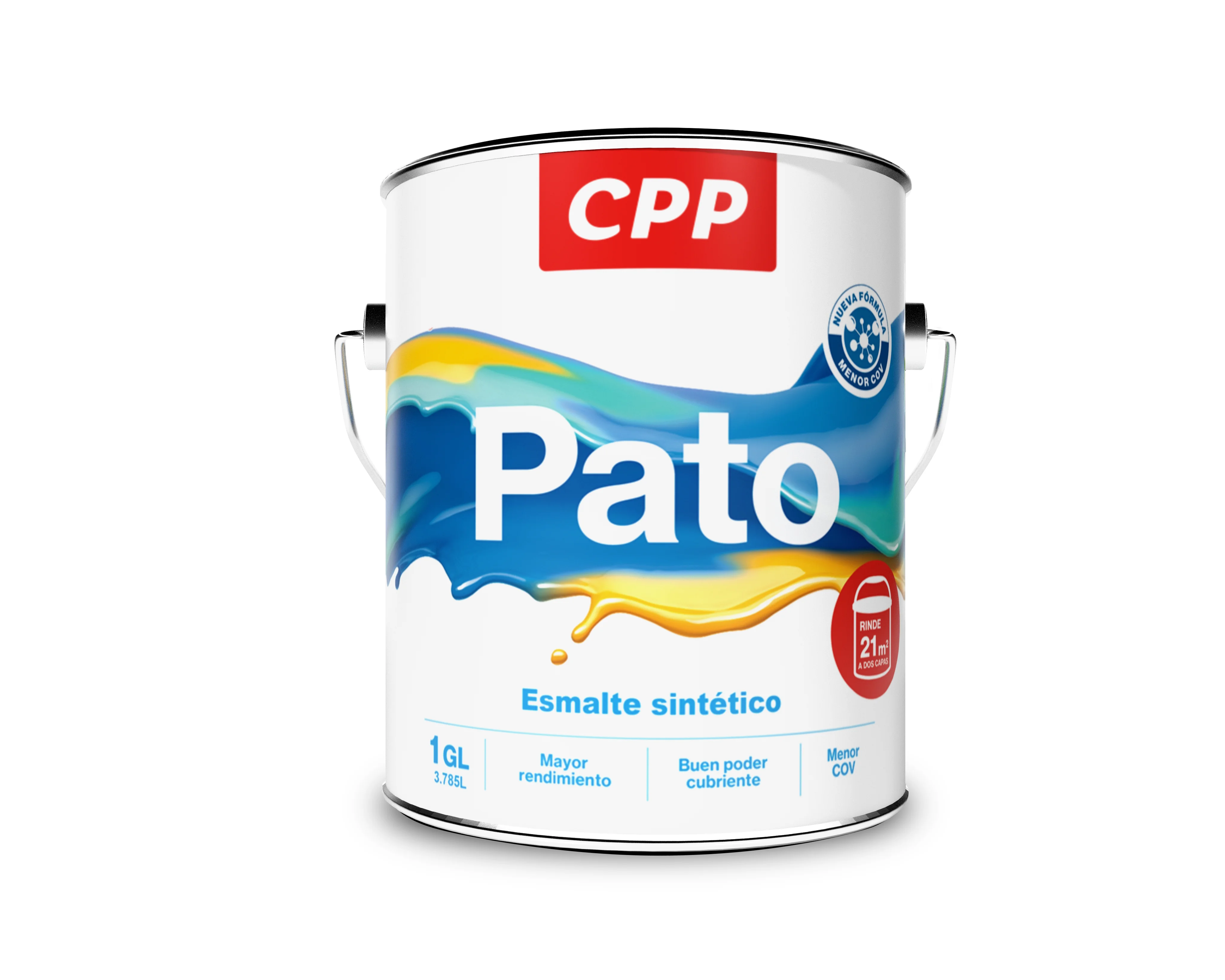 Esmalte Pato Cpp Aluminio 1 Gl