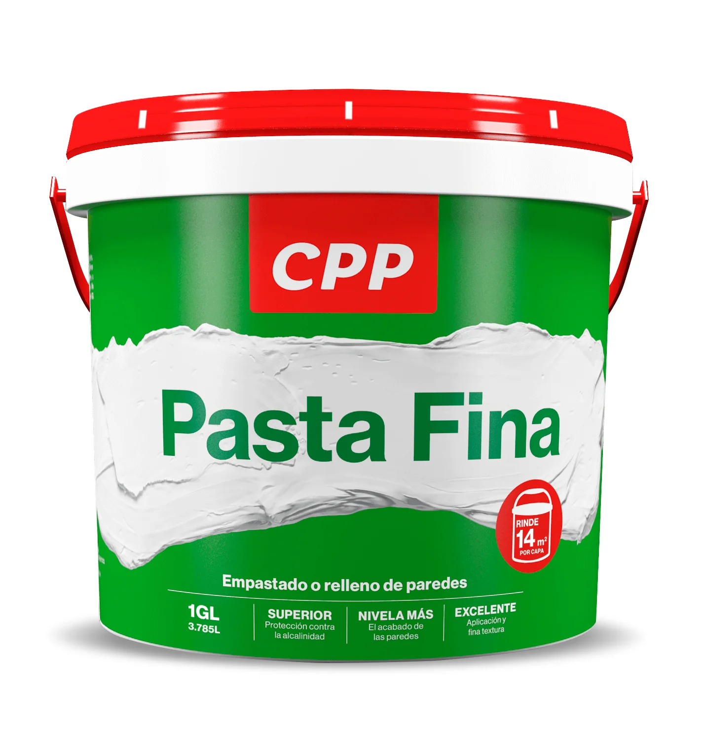 Pasta Fina Cpp Blanco 1 Gl