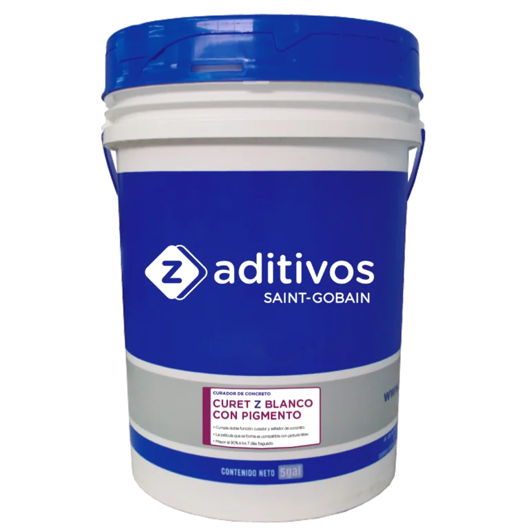 Curet Z Blanco Con Pig. X 5 Gal Mts