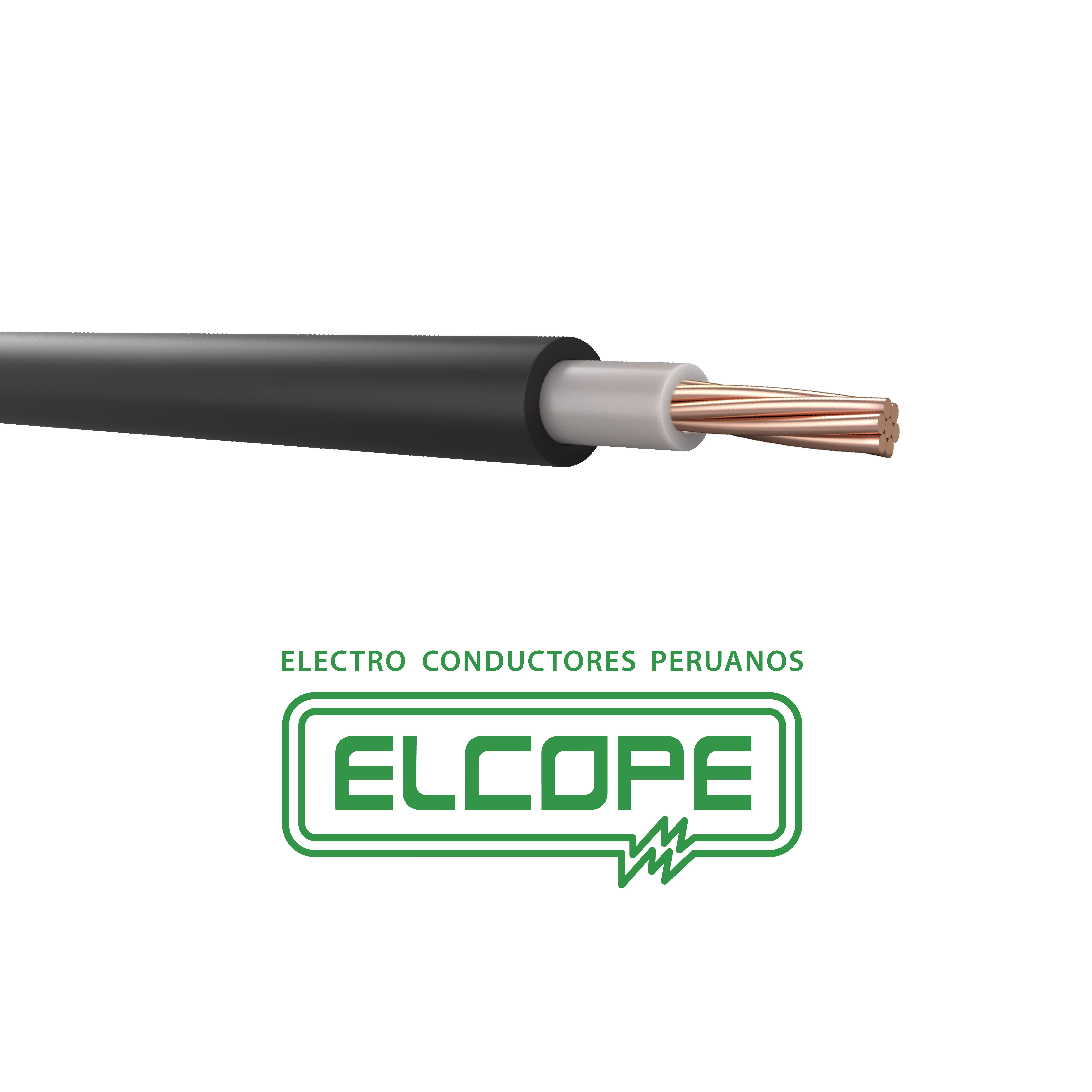 Cable THW 450/750V 14 AWG, CL2, Negro, (Rollosx100)