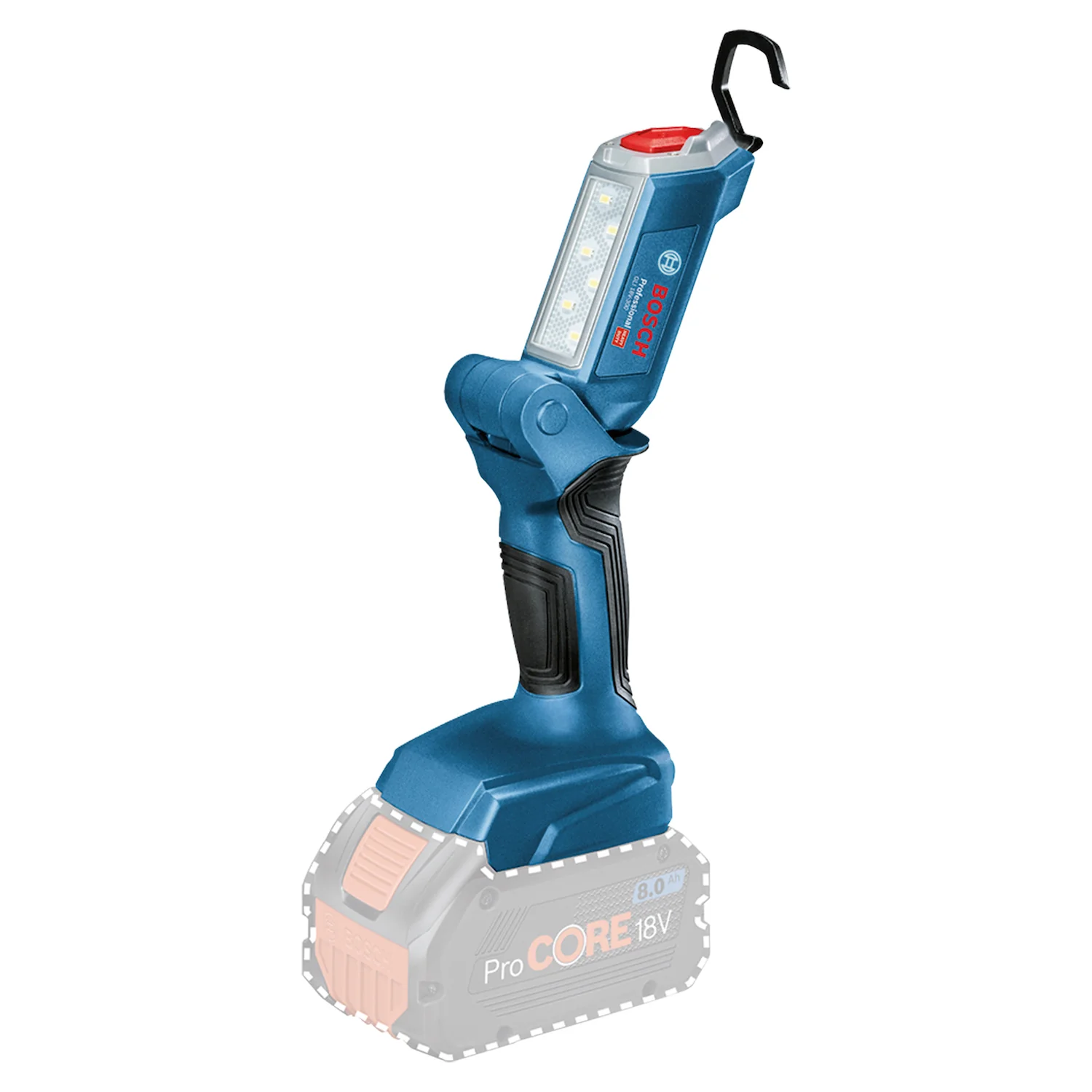 Linterna con diseño doblable GLI 18V-300 Baretool [0601.4A1.100-000]