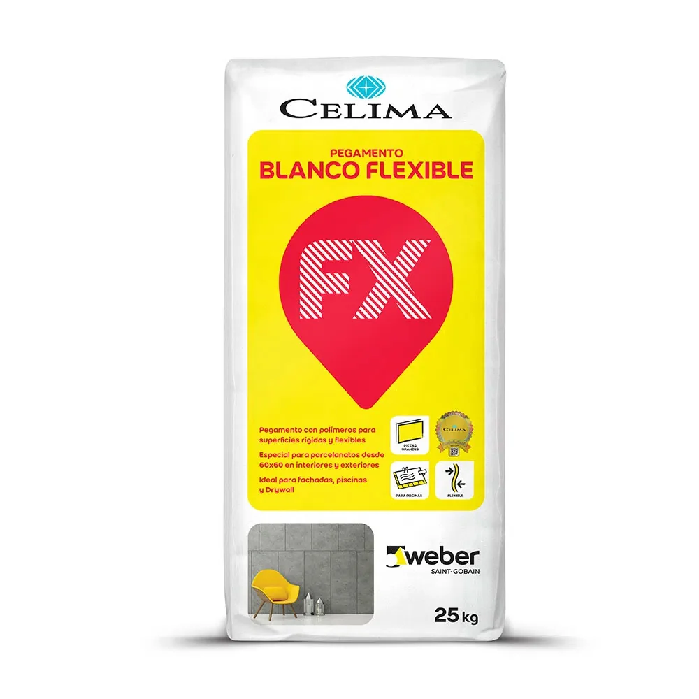 Pegamento Blanco Flexible 25Kg