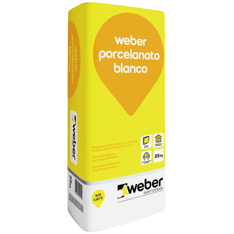 Pt Weber Porcelanato Blanco X 25Kg