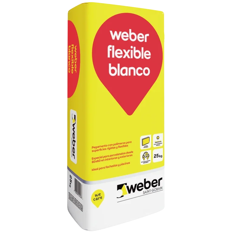Pt Weber Flexible Blanco Bolsa X25Kg