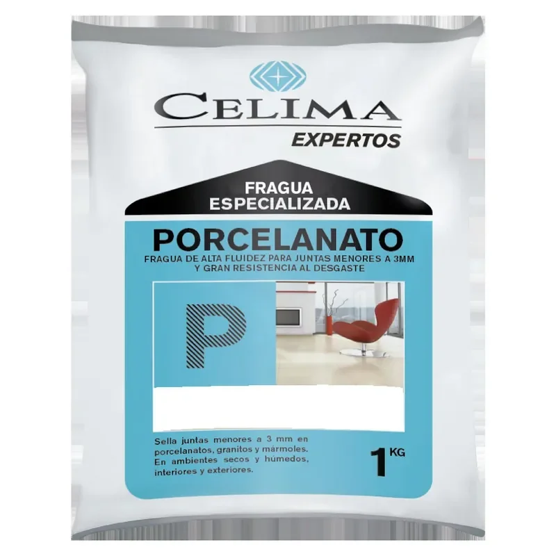 Fragua Celima Porcelanato Blanco 1kg