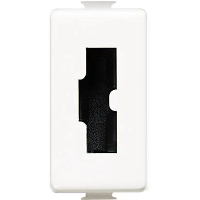 Toma De Seguridad 2P+T 10A-250V 1 Mod Matix Blanco